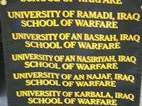 School of Warfare sticker 3.5"X20" Your Choice