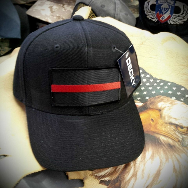 Thin Red Line hat and Patch
