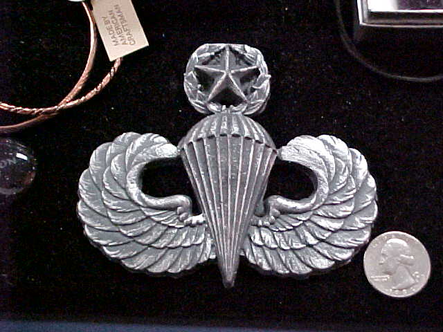 US Army Master Jump Wings Risn