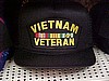 Vetnam Vet Hat with ribbons