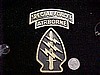Special Forces emblem w/tabs 3 peice