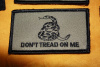 Don't Tread On Me Patch w/Velco 3.5"x2"
